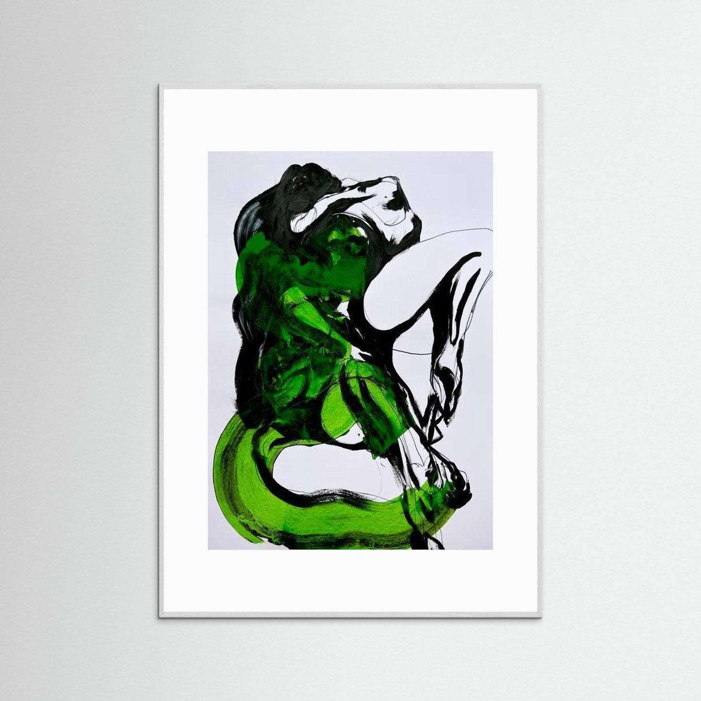 untitled (figures with green)