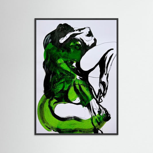 untitled (figures with green)