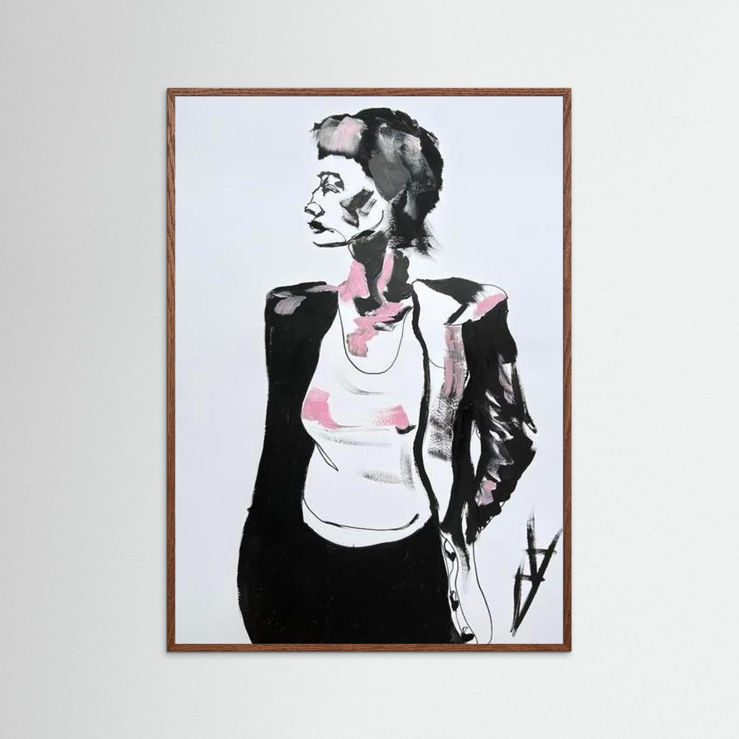 untitled (figure with pink)