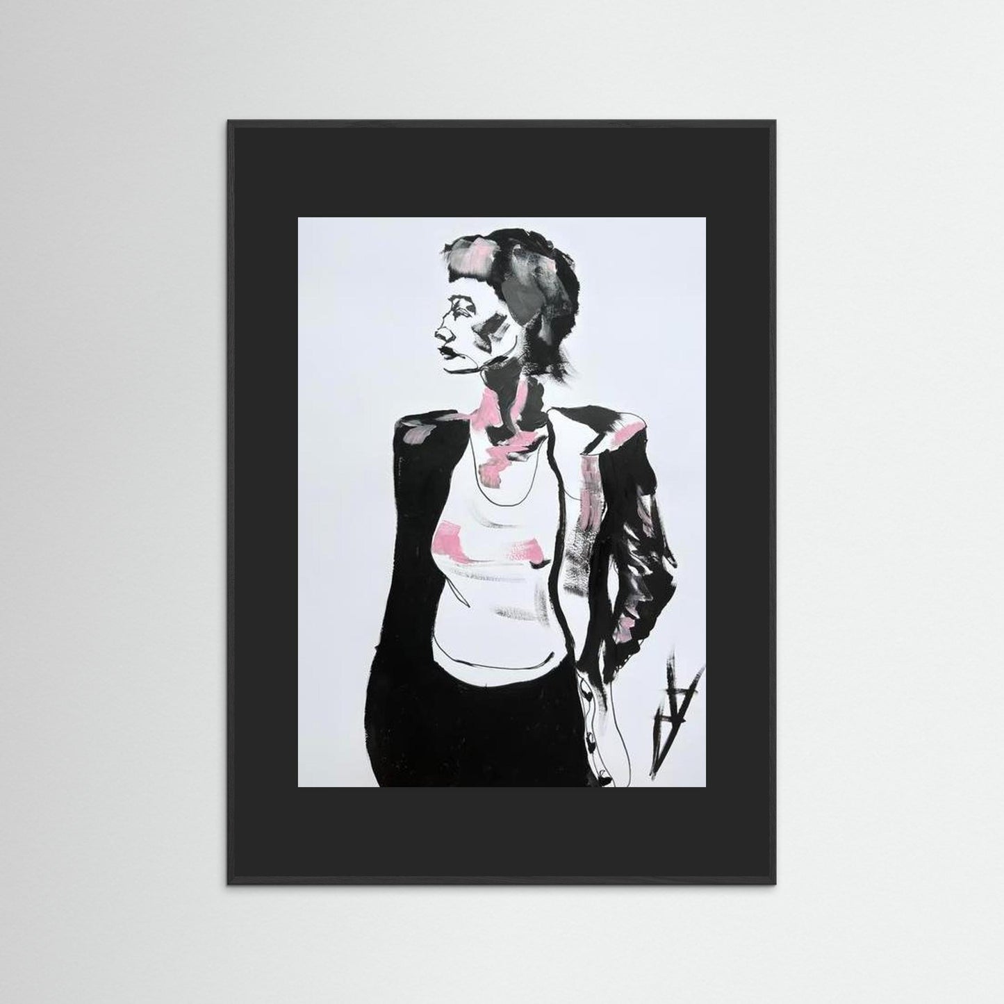 untitled (figure with pink)