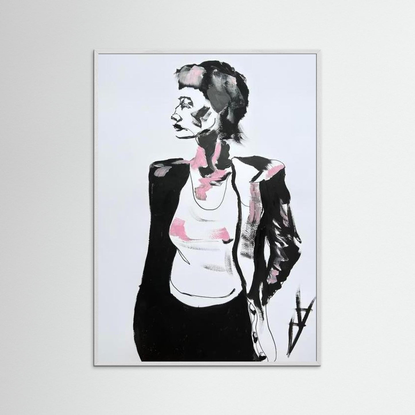 untitled (figure with pink)