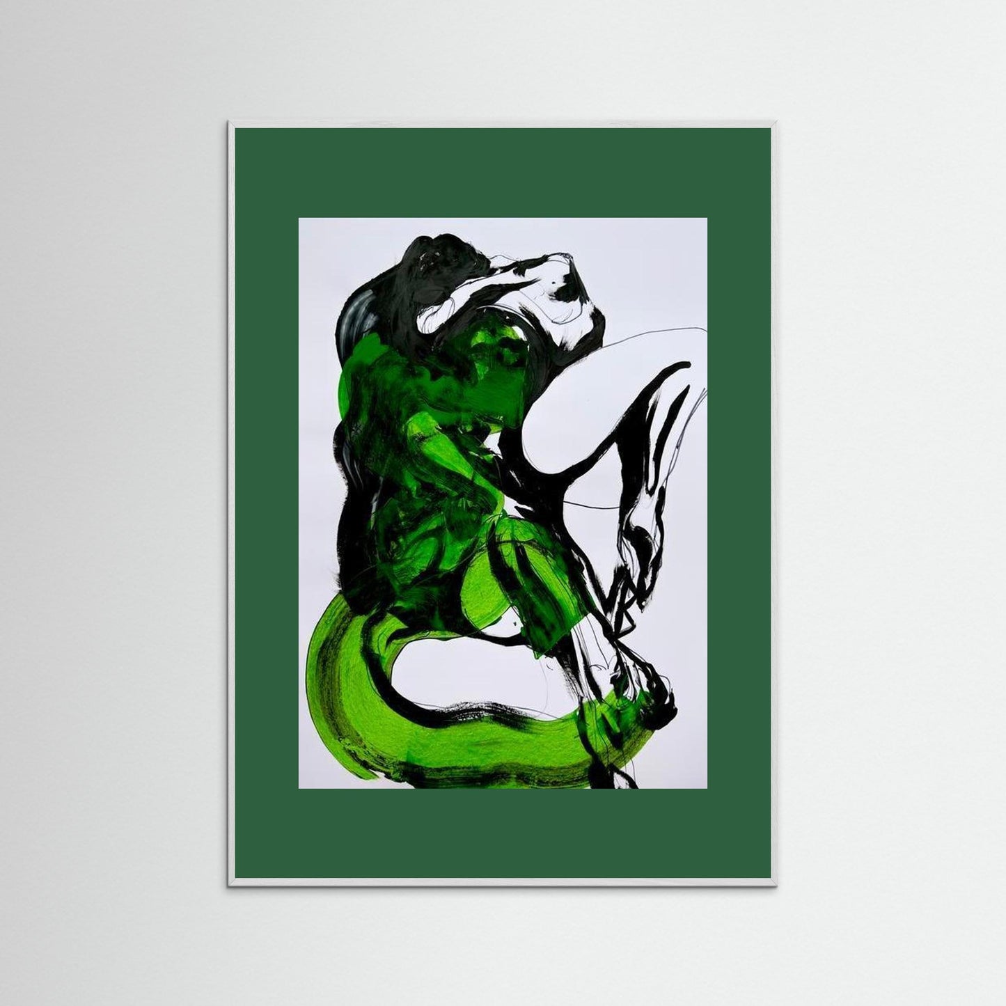 untitled (figures with green)