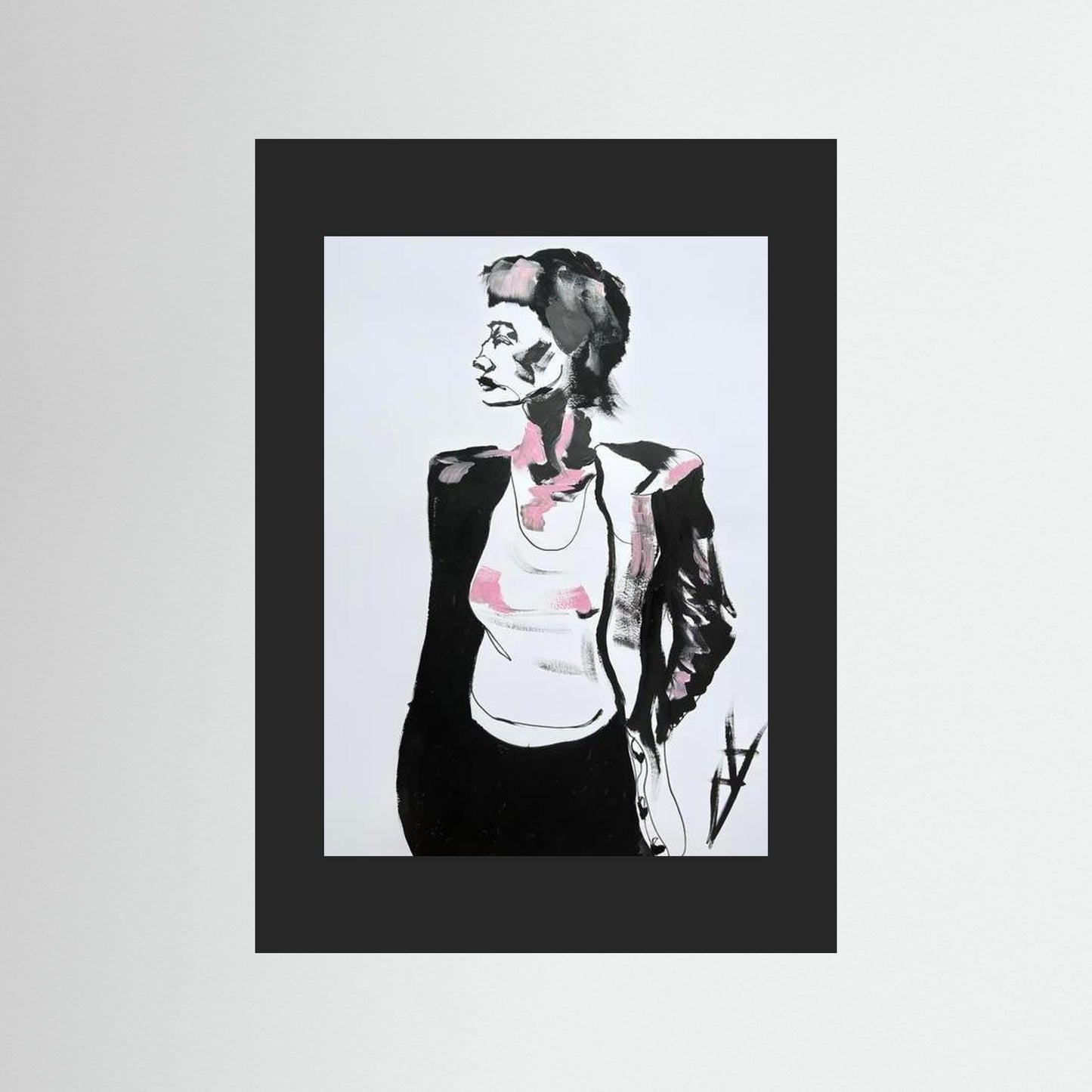 untitled (figure with pink)