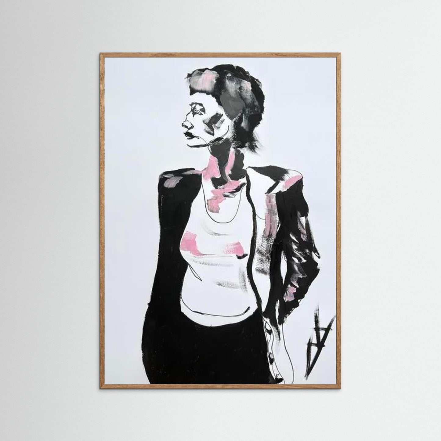 untitled (figure with pink)