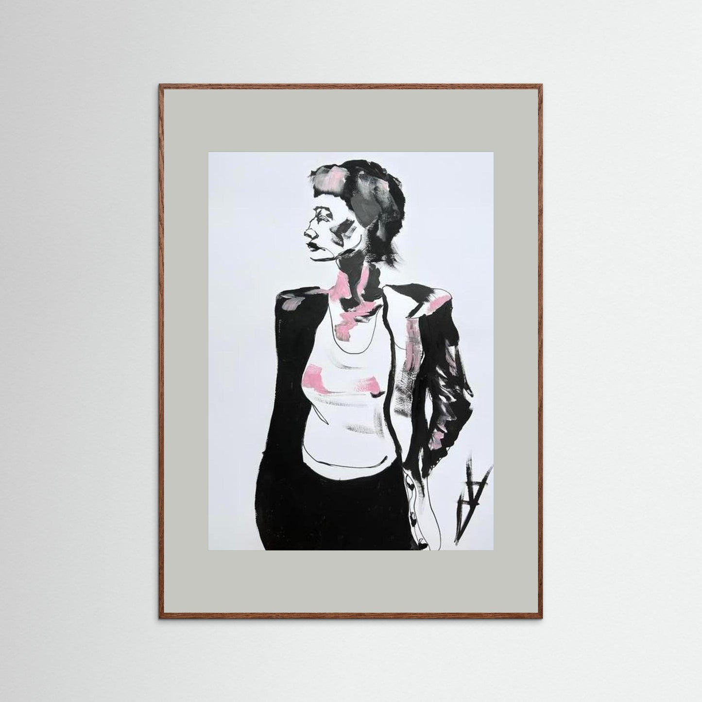 untitled (figure with pink)