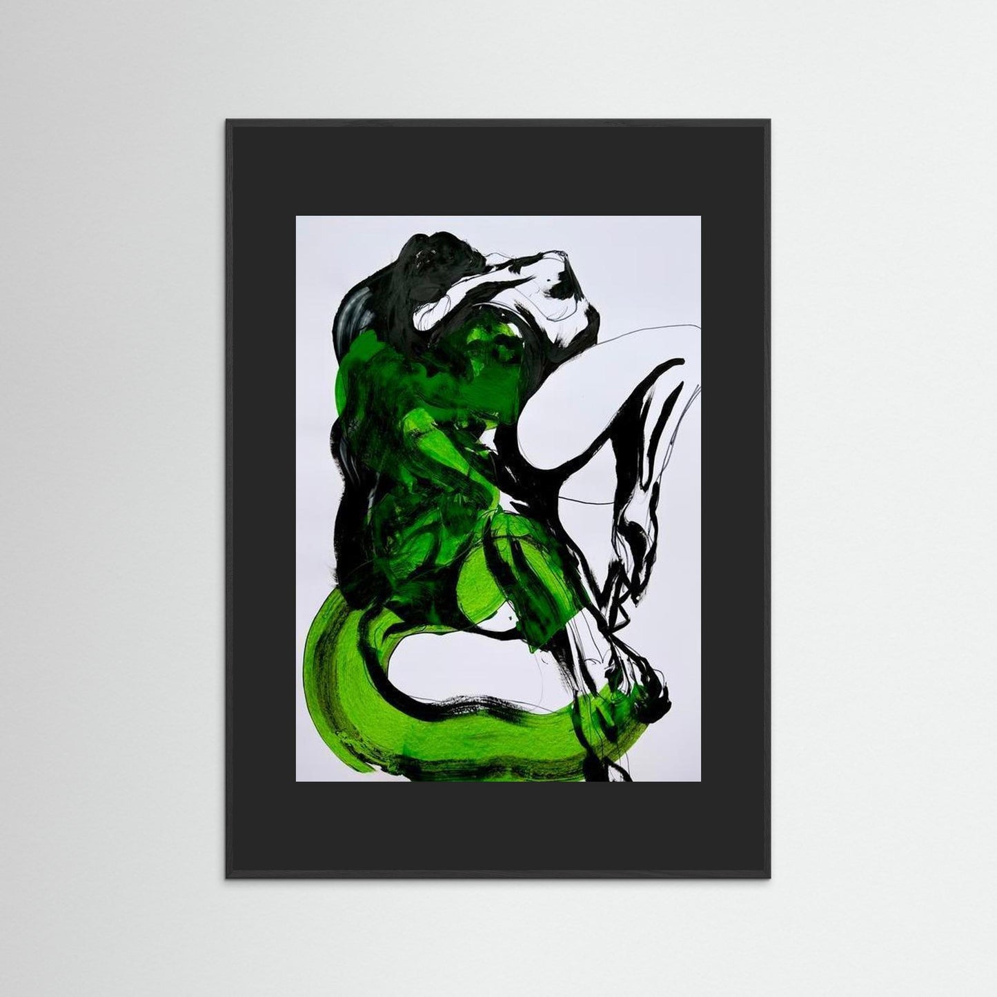 untitled (figures with green)