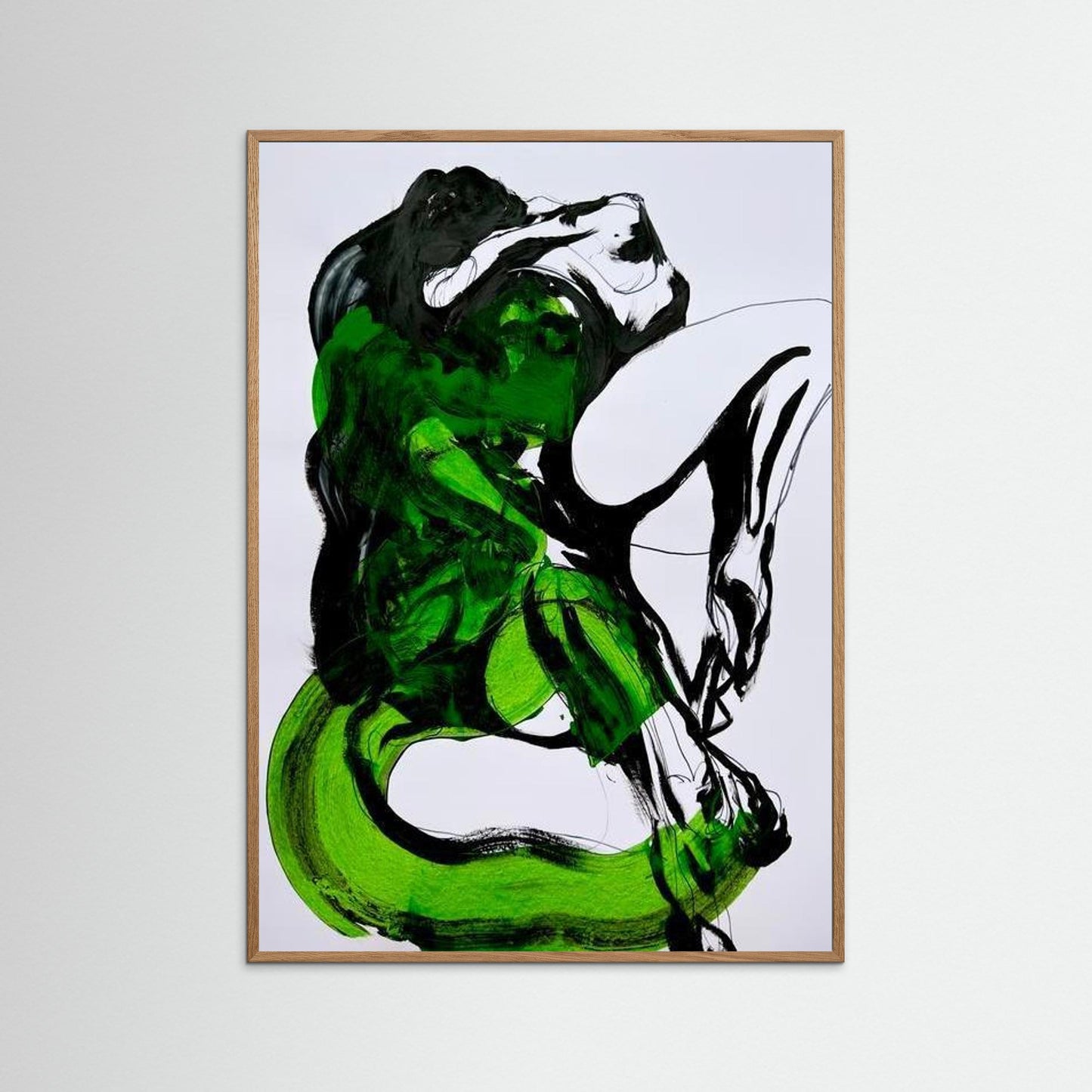 untitled (figures with green)