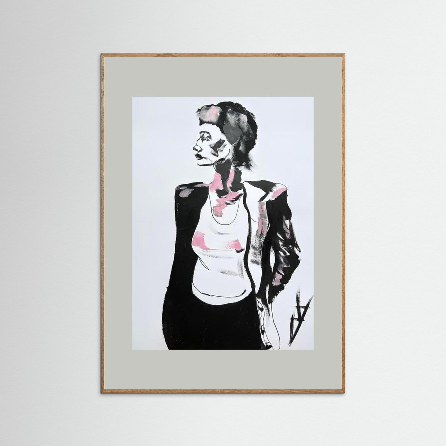 untitled (figure with pink)