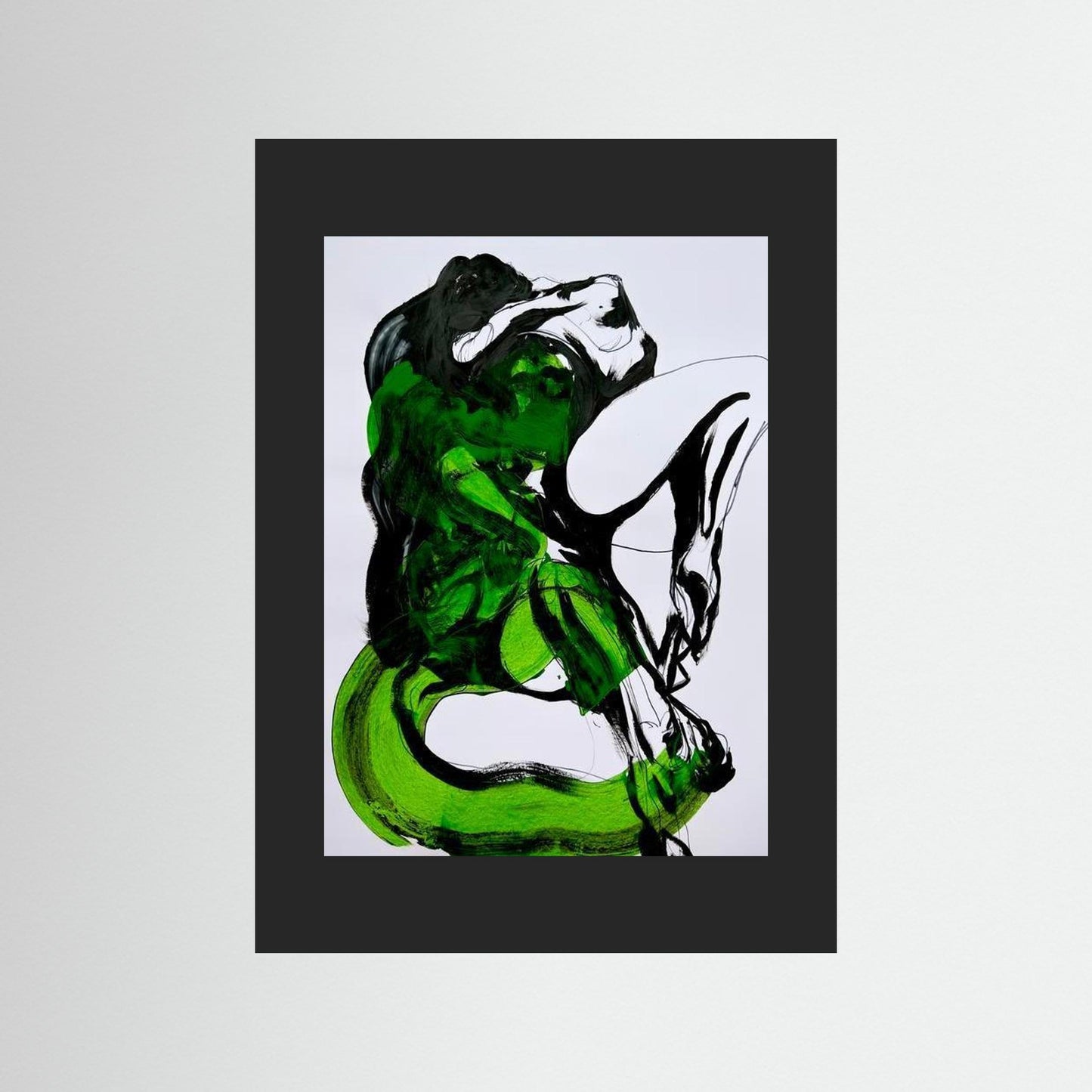 untitled (figures with green)