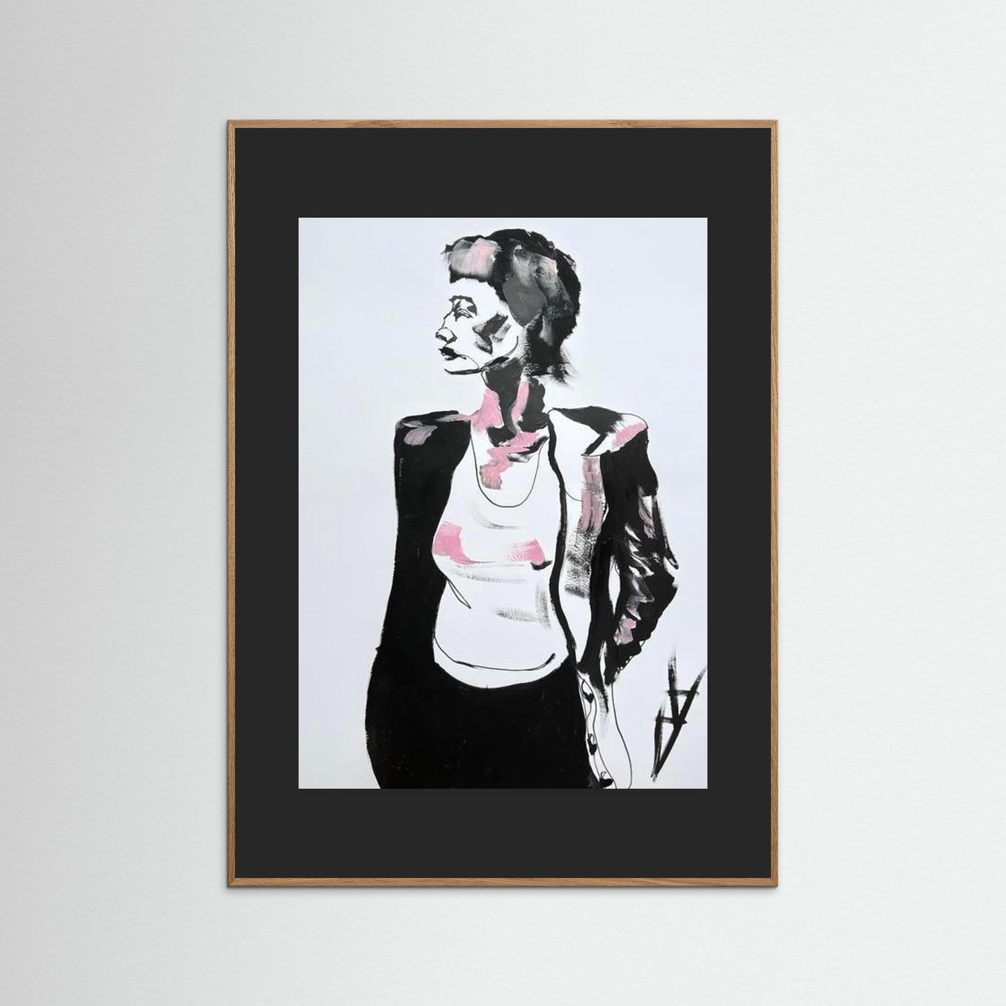 untitled (figure with pink)